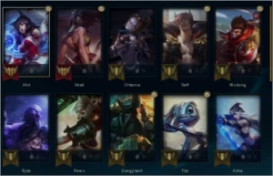 Conta league Of Legends / OURO II LOL
