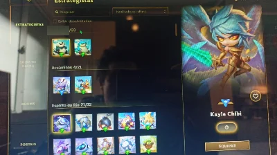 Kayle Juiza, annie gotica, shyv camp + 183 skins - platina  - League of Legends LOL