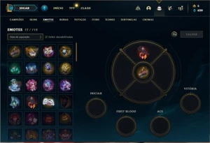 Conta ouro 2 com 26 Champs e 11 Skins - League of Legends LOL