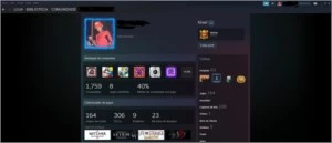 Conta Steam lvl 53 com mais de 160 jogos e loja na argentina