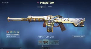Conta Valorant / Vandal Saqueadora, Phantom Oni, Kunai Jett