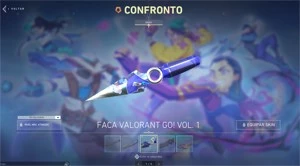 Conta Valorant / Vandal Saqueadora, Phantom Oni, Kunai Jett