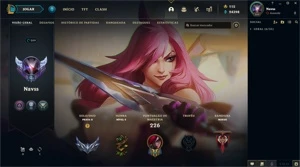 Conta Lol + Valorant - League of Legends
