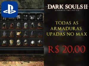 Todas as Armaduras Upadas no Máximo - Dark Souls 2 PS4/PS5 - Outros