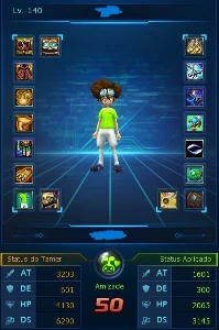 Conta Ladmo Server Omegamon - Digimon Masters Online