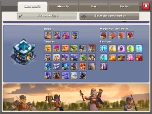 CLASH OF CLANS CV13 FULL + 11.500 GEMAS