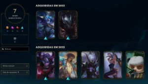 Conta Diamante 1 58% winrate - League of Legends LOL
