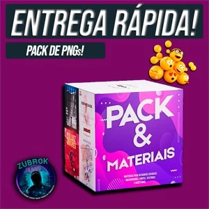 Pack Elementos e PNGs - Entrega imediata! - Serviços Digitais