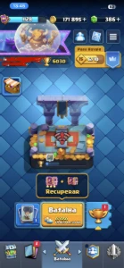 Conta clash royale +6K troféus/ quase todas as cartas libera