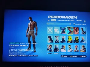 Conta com Travis Scott - Fortnite