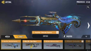 CONTA COD MOBILE - 3 LENDARIAS - 5 CAMUFLAGENS DIAMANTE - Outros