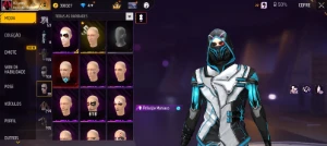 Conta De Free Fire Antiga Nível 70