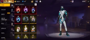 Conta De Free Fire Antiga Nível 70