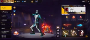 Conta De Free Fire Antiga Nível 70