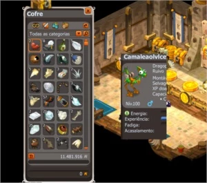 Conta enutrof 200 Spiritia completa scrolado wis e chance - Dofus