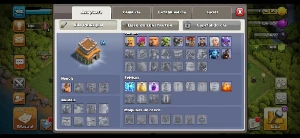Conta de Clash of Clans