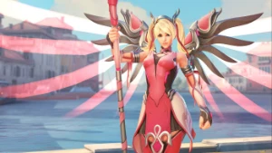 Compro Conta De Overwatch Com Pink Mercy / Mercy Rosa !! - Blizzard