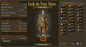 ACC RUNESCAPE É NA CASH DO FRAY STORE RS
