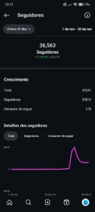Conta Instagram 36k e ótimo engajamento orgânico - Others