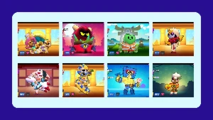 Brawl Stars 90k+ todos os brawlers Full e 80/84 hipercargas.