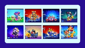 Brawl Stars 90k+ todos os brawlers Full e 80/84 hipercargas.