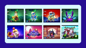 Brawl Stars 90k+ todos os brawlers Full e 80/84 hipercargas.