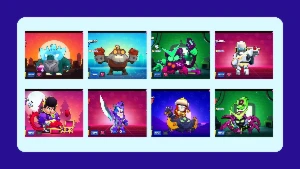 Brawl Stars 90k+ todos os brawlers Full e 80/84 hipercargas.
