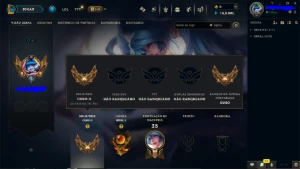 Conta Gold 2 Mmr Bom 54% Wr (Ganhando 30) - League of Legends LOL