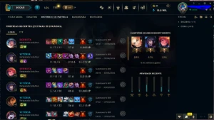 Conta Gold 2 Mmr Bom 54% Wr (Ganhando 30) - League of Legends LOL