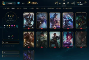 Conta De League Of Legends Mono Jax 179 Skins LOL