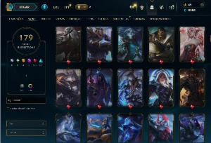 Conta De League Of Legends Mono Jax 179 Skins LOL