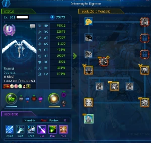 Conta com Omm no servidor LA-Omega - Digimon Masters Online DMO