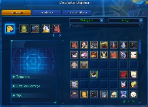 Conta com Omm no servidor LA-Omega - Digimon Masters Online DMO