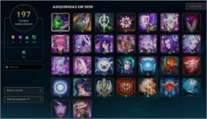 CONTA LEAGUE OF LEGENDS DIAMANTE 4 LOL