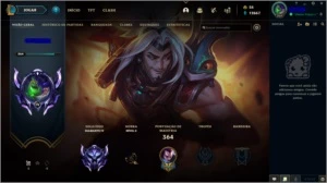 CONTA LEAGUE OF LEGENDS DIAMANTE 4 LOL