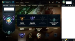 Conta League of Legens Diamante IV - League of Legends LOL