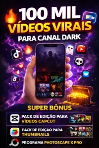 100 Mil Vídeos Virais Canal Dark & Clipadores⭐⭐⭐⭐ - Others