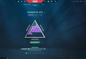 Conta Ascendente 1(este ato) - Sem Skins - Lvl 29 - Valorant