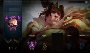 Conta mestre 65% win rate - 2013 - League of Legends LOL
