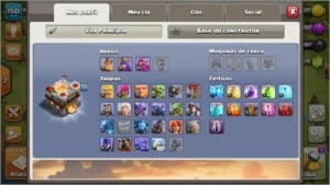 Conta Clash of Clans lv 150