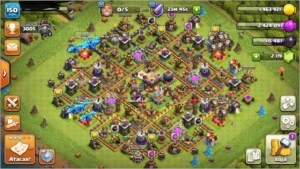 Conta Clash of Clans lv 150