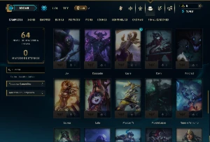 Mestre com 55 Champs e 14 Skins ( 172 PDL ) - League of Legends LOL