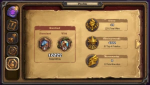 Conta HS com skins de heroi/ versos e moedas - Blizzard