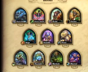 Conta HS com skins de heroi/ versos e moedas - Blizzard