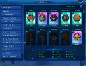 Conta La-Omegamon - Digimon Masters Online DMO