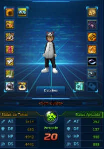 Conta La-Omegamon - Digimon Masters Online DMO