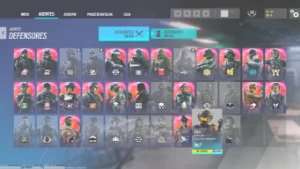 Rainbow Six account Ranked open LEVEL 50 + 39 agents