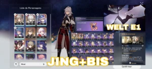 Honkai Star Rail AR55 Jing Yuan+Bis Welt E1 - Outros