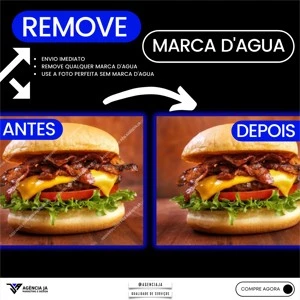 Vou remover marca d'agua de qualquer imagem - Serviços Digitais