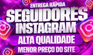 [MAIS BARATO] Seguidores Instagram